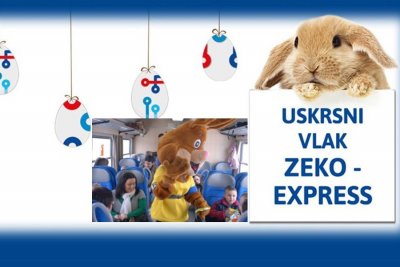 Karte za vožnju uskrsnim vlakom &quot;Zeko-express&quot; osvojili su...