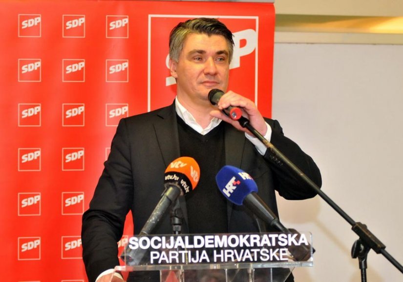 FOTO: Milanović u Varaždinu: Ve smo tu i idemo po još jednu parlamentarnu pobjedu