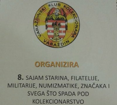 Varaždin u subotu domaćin 8. sajma starina