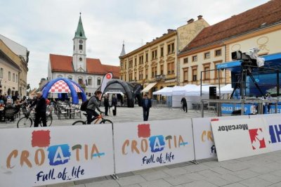 FOTO Tour of Croatia: Varaždin spreman za dolazak vrhunskih biciklista