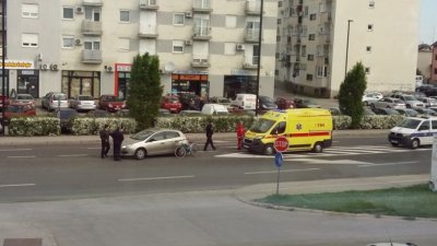 Biciklist kriv za nesreću na raskrižju Supilove i Zagrebačke