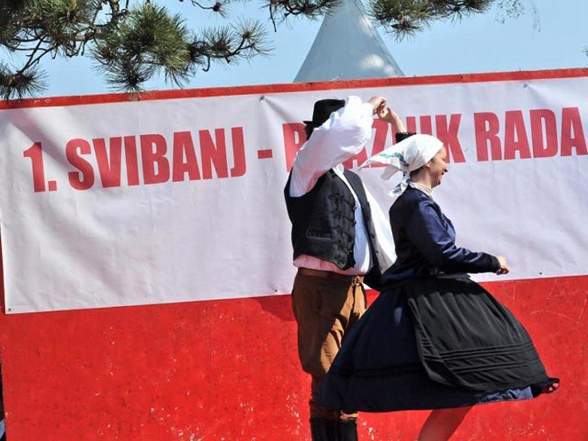 Proslava Međunarodnog praznika rada na izletištu Drava