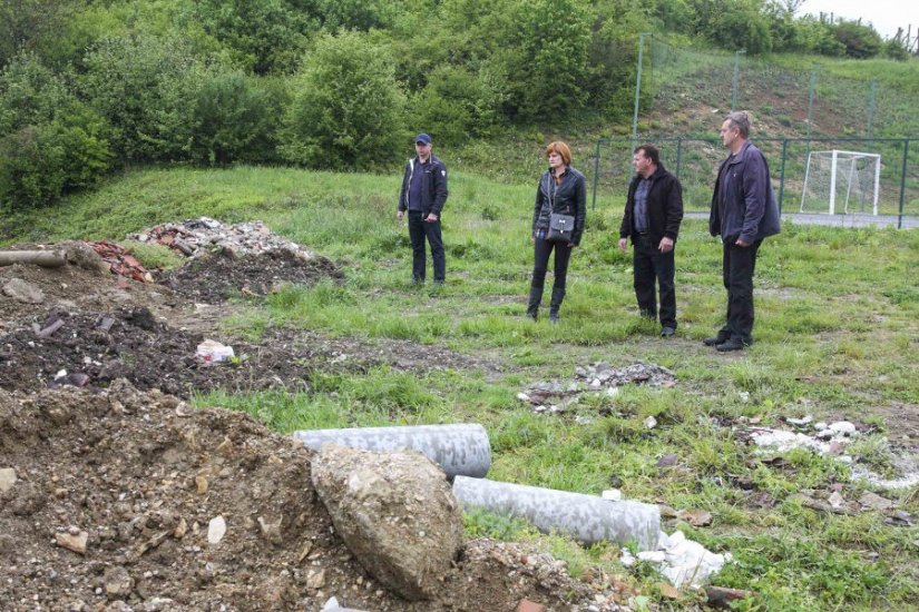 Idući tjedan počinje uređenje terena kod sportskog igrališta u Gačicama