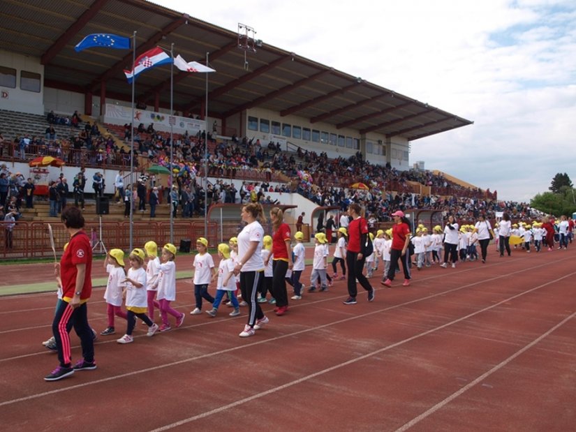 523 sudionika iz 18 ekipa i 16 vrtića na 15. Olimpijskom festivalu dječjih vrtića Grada Varaždina