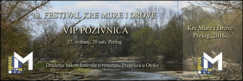 Posjetite tradicionalni Festival &quot;Kre Mure i Drove&quot;