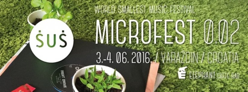 Najmanji glazbeni festival na svijetu – ŠUŠ Microfest