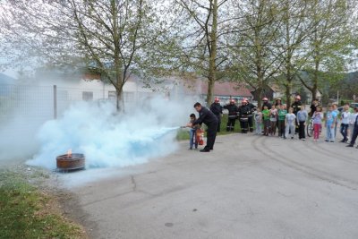 FOTO: Školarci na ivanečkom području znaju što učiniti u slučaju požara