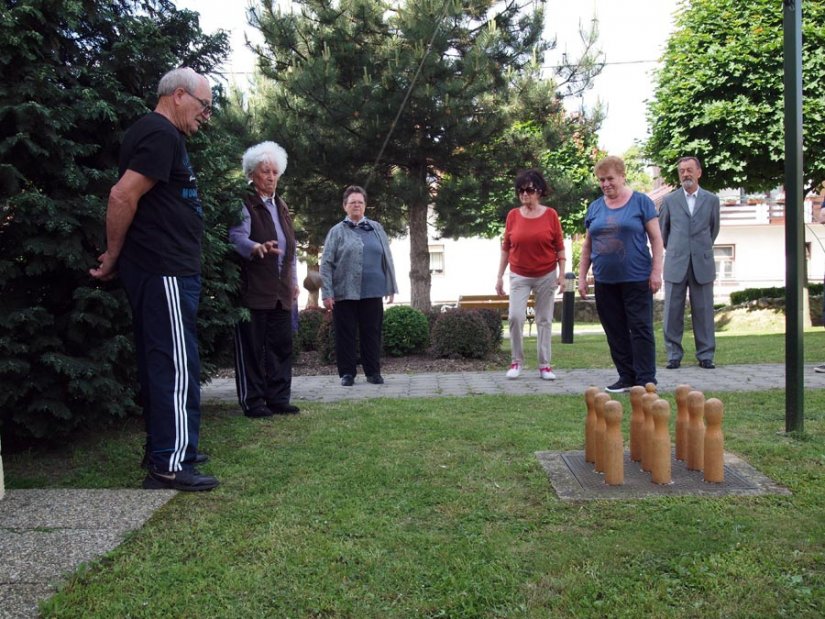 Sportske igre u Caritasovom domu za starije i nemoćne osobe &quot;Sv. Ivan Krstitelj&quot; Ivanec