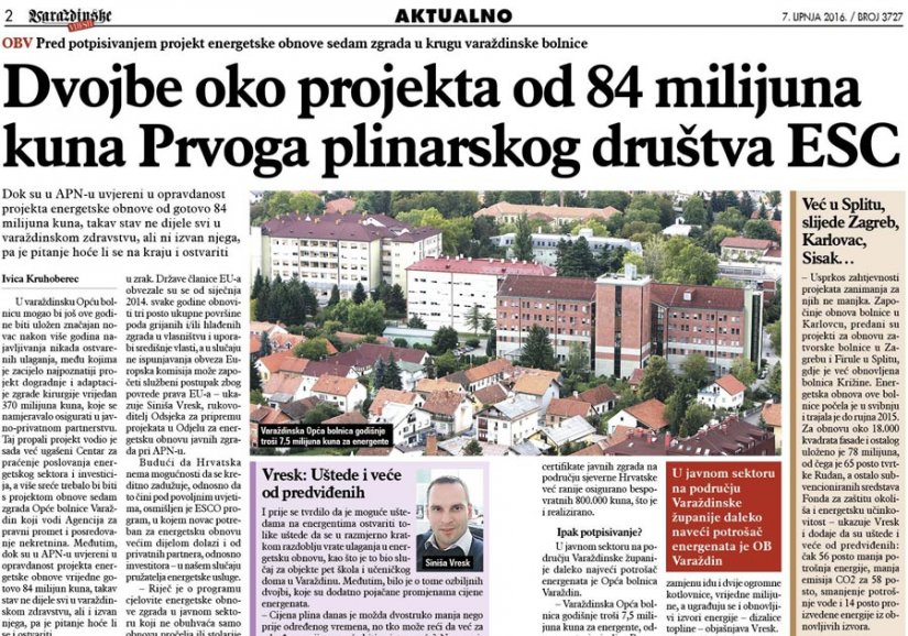 OBV: Dvojbe oko projekta od 84 milijuna kuna