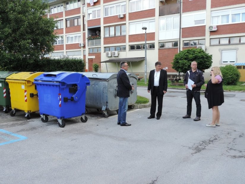 U centru Ivanca 17 pergola za smještaj kontejnera i &quot;zelenih otoka&quot;