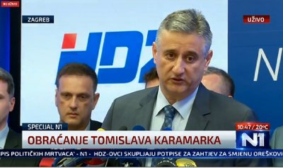Karamarko: Danas pokrećemo postupak opoziva premijera Oreškovića
