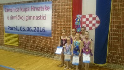 Gimnastičarke Vindije najbolje na Završnici Kupa Hrvatske