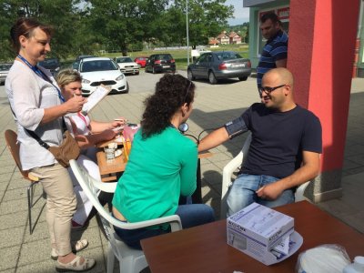 FOTO: Liječnici volonteri u Lepoglavi besplatno pregledavali građane