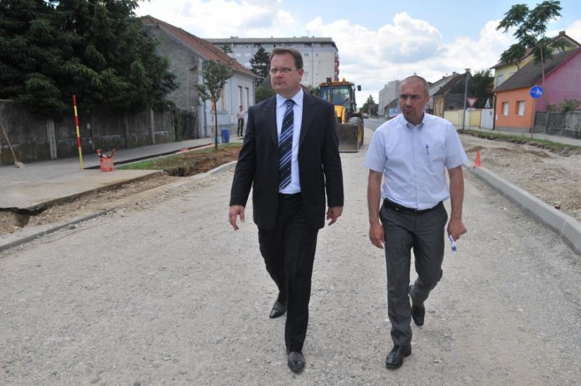 FOTO: Gradonačelnik Habuš obišao radove na području Varaždina