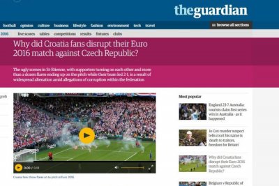 The Guardian: Zašto se Hrvati međusobno tuku?