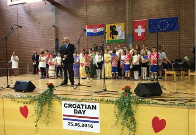 Središnja proslava Dana državnosti u Schaffhausenu u Švicarskoj