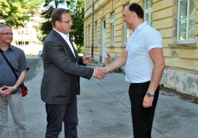 Gradonačelnik Habuš ključeve zgrade predao je rektoru Milkoviću