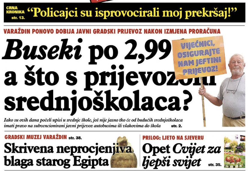 U novom broju Varaždinskih vijesti pročitajte...