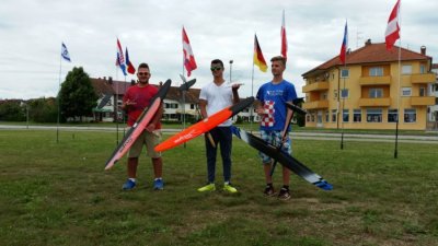 F3K Fizir open – Pobjednička postolja za Ludbrežane