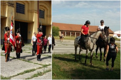 FOTO: Husari svečano primili novog člana pa se konjima uputili na jahanje