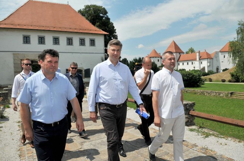 FOTO: Plenković u Varaždinu HDZ-ovcima predstavio svoj politički program