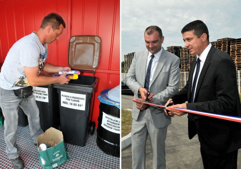 FOTO: Otvoreno reciklažno dvorište u Gornjem Knegincu, prvo takvo u županiji