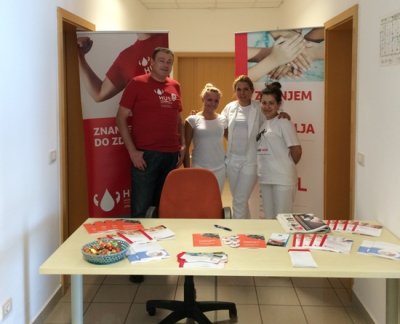 Članovi HULL-a - Podružnice Varaždin u akcijama dobrovoljnog darivanja krvi