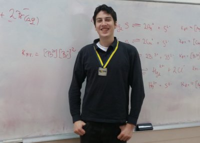 Ilija Srpak osvojio srebrnu medalju na Međunarodnoj kemijskoj olimpijadi