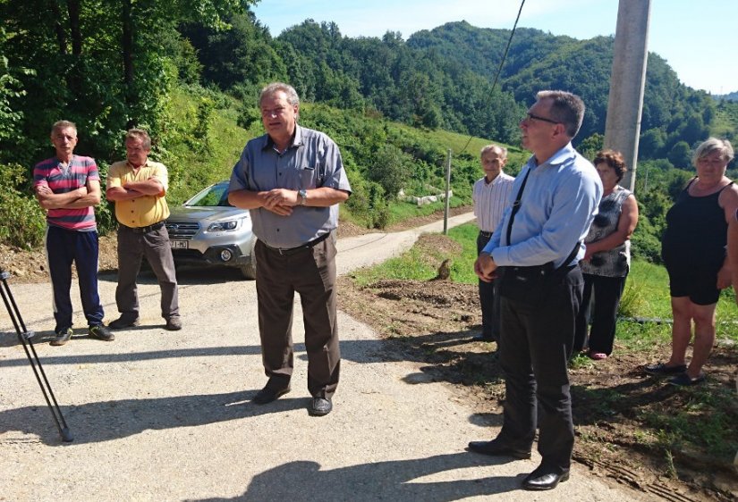 Mještani udaljenih zaselaka u općini Bednja dobivaju pitku vodu