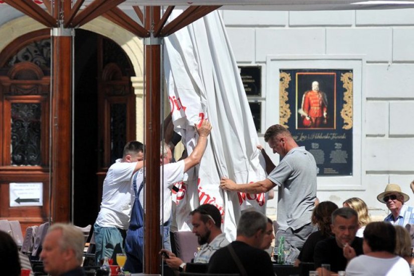 FOTO: Varaždin pust, no užurbano se dotjeruje za početak Špancirfesta