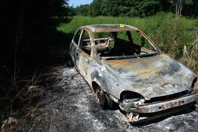 Izgorjela Opel Corsa