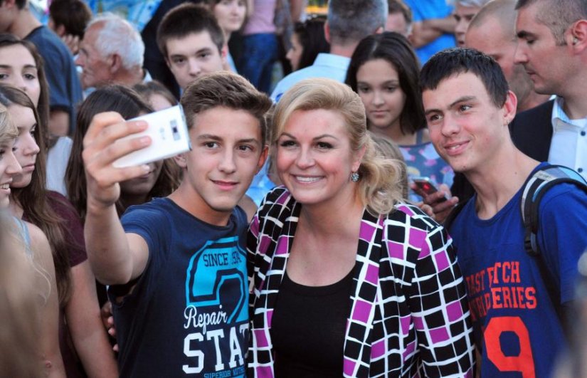 Predsjednica Kolinda Grabar Kitarović danas u Novom Marofu, Var. Toplicama i Varaždinu