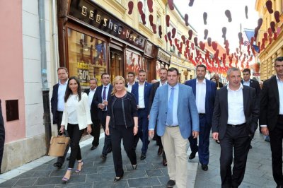 FOTO Kolinda Grabar Kitarović: Špancirfest je najljepši festival u ovom dijelu Hrvatske