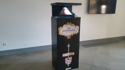 FOTO: U holu Gradske vijećnice već postavljen hologram žezla iz 15. st.