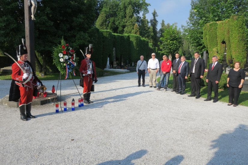 FOTO: Položeni vijenci povodom Dana Varaždinske županije