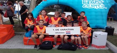 Prva osnovna škola peta na Super finalu Žogarije u Mađarskoj