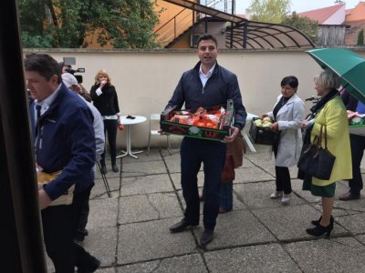 Bernardić razgovarao s članovima SDP-a i posjetio prenoćište za beskućnike u Varaždinu