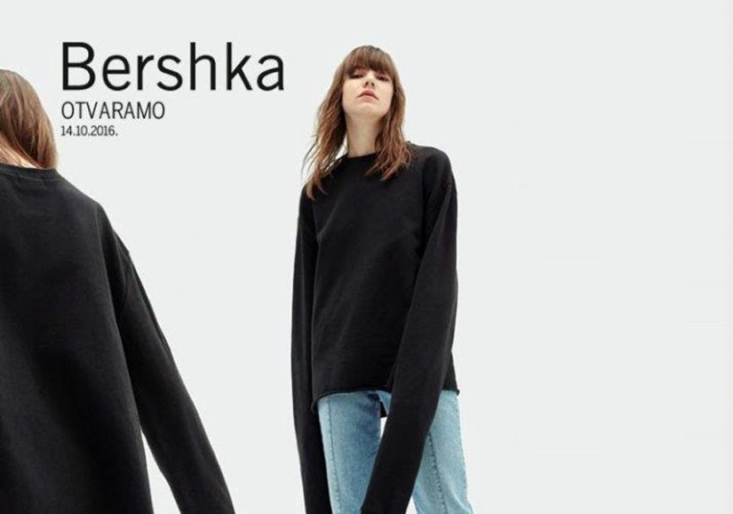 Bershka danas otvara novu trgovinu u Trgovačkom centru Lumini