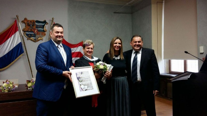 Dožupan Alen Kišić, Branka Makšan, Nina Begičević Ređep i Zvonko Šamec