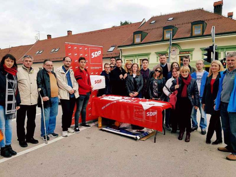 SDP-ovci „osluškuju“ probleme građana 3. MO Varaždin