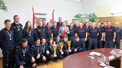 I župan Štromar čestitao vatrogascima koji će na olimpijadu u Austriju