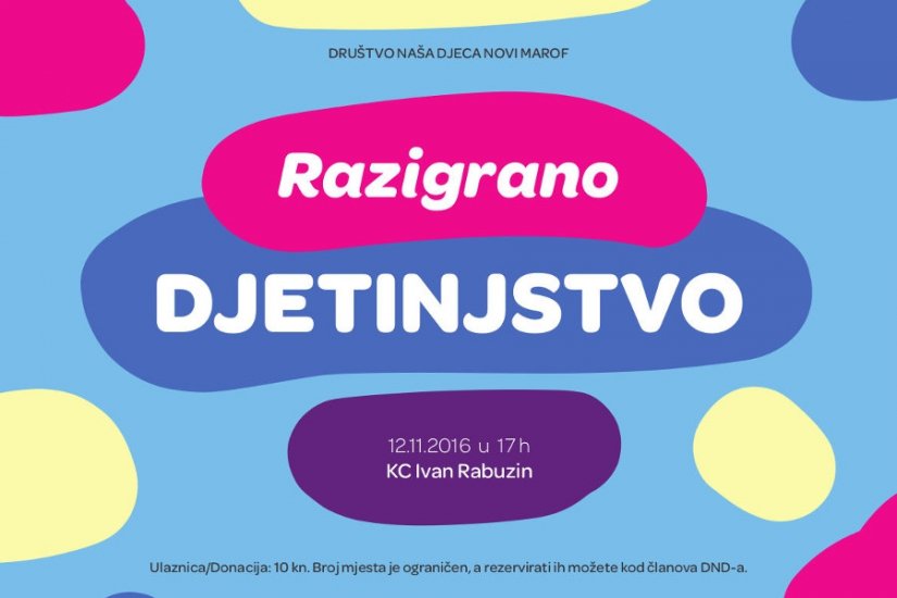 Festival &quot;Razigrano djetinjstvo&quot; u subotu u Novom Marofu