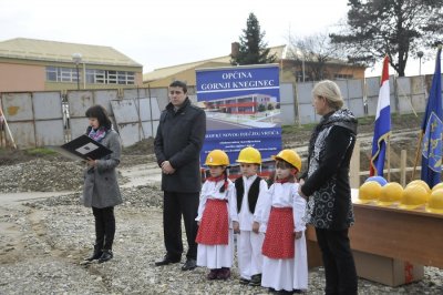 FOTO: Započeli radovi na izgradnji vrtića u Knegincu, investicija vrijedna 12,2 milijuna kuna