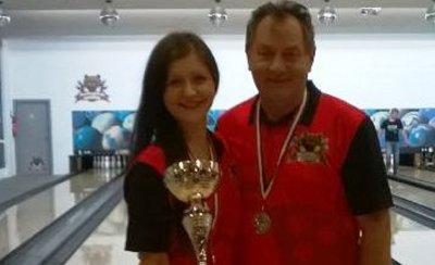 Anica Buhin i Ivan Kreš viceprvaci Hrvatske u bowlingu za mješovite parove