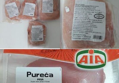 U mesu još dva trgovačka lanca pronađena salmonela - povlače se pileći file prsa A klasa i Pureća prsa