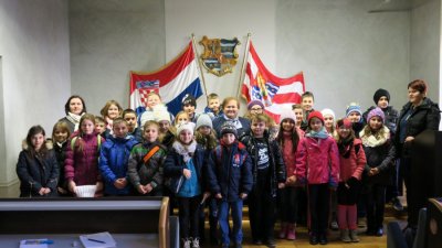 Učenici Osnovne škole Martijanec posjetili Županijsku palaču