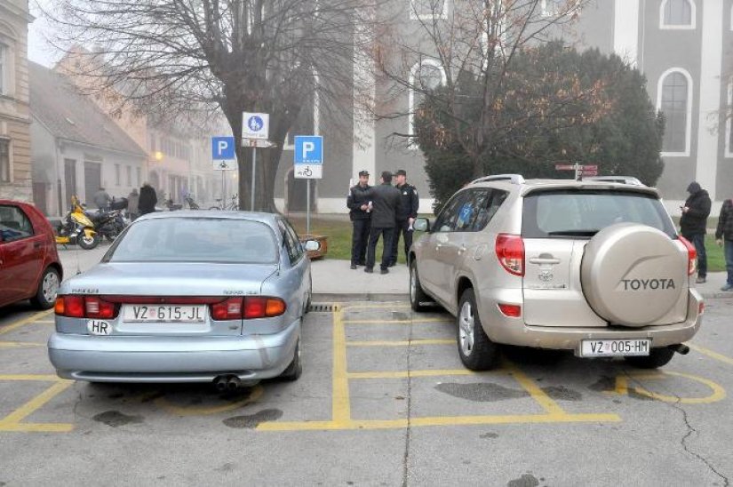 Policija će sutra kontrolirati nepropisno parkiranje na mjestima za invalide