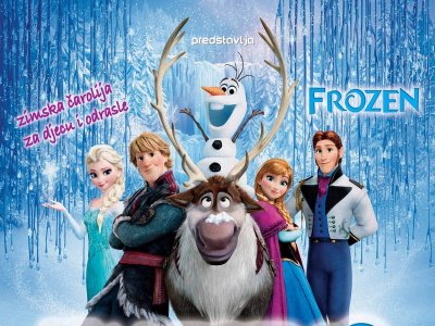 Predstava „Frozen - Zaleđeno kraljevstvo“ u kinu Galeriji u četvrtak