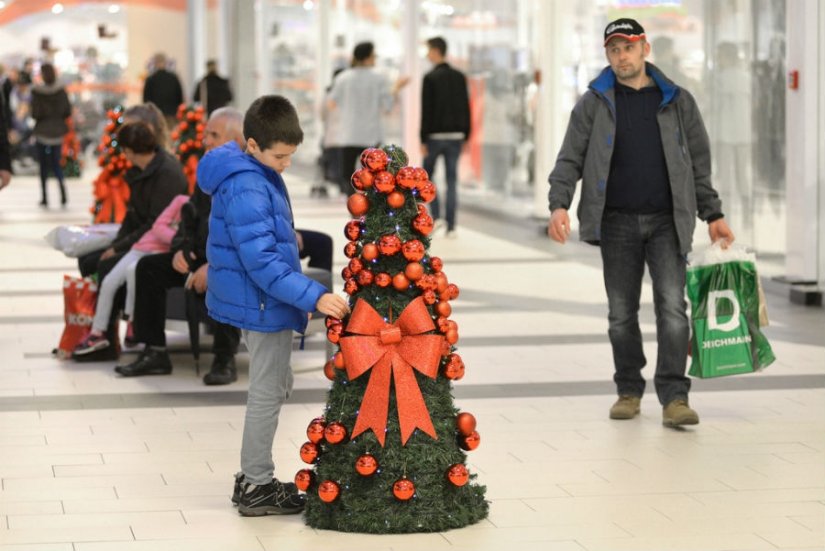 Advent u Lumini shopping centru