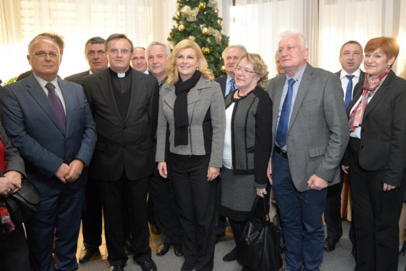 FOTO Predsjednica RH-a Kolinda posjetila Varaždinske Toplice te hotel Minervu